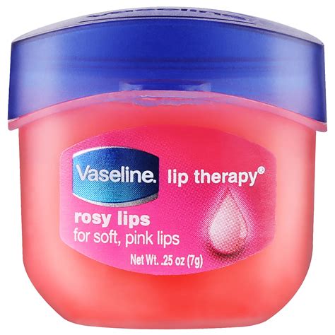 vaseline brand lip balm.